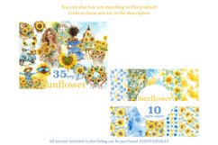 Sunflower Digital Paper, Cottagecore Pattern, GlamArtZhanna, Floral Seamless Pattern JPEG, Flowers Repeating Pattern, Sunflower Background, Sunflower Scrapbook Paper Bundle, Floral Digital Paper Bundle, Season Pattern Collection, Yellow Digital Paper