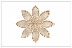 Sunflower Embroidery Design, Beautiful Floral Stitch Product Image 1