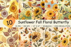 sunflower fall floral, butterfly garden design, nature flight pattern, delicate wings background, autumn garden art, monarch butterfly paper, pollinator garden design, wildlife art pattern, garden flowers art, nature flight design
