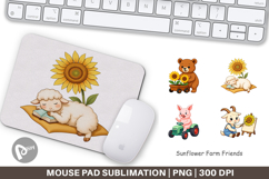 Mouse Pad Sunflower Farm Friends Product Image 1