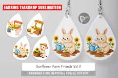 Earring Sunflower Farm Friends Product Image 1