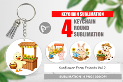 Keychain Sunflower Farm Friends Product Image 1