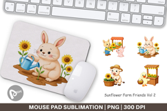 Mouse Pad Sunflower Farm Friends Product Image 1