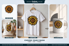 Sunflower Flower SVG Product Image 1