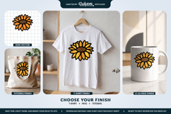Sunflower Flower SVG Product Image 2