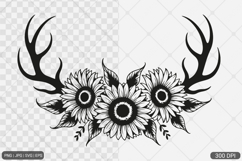 Sunflower Frame SVG PNG Bundle Vol.2 Product Image 3