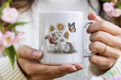 Sunflower Garden Girl PNG Product Image 3