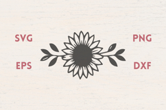 Sunflowers leaves SVG Product Image 1