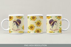 Sunflower Mom Life is in 11 OZ Tumbler Sublimation Product Image 1