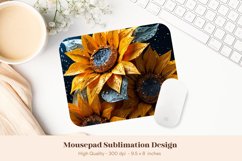 Sunflower Mouse Pad Sublimation | 3d Mousepad Sublimation 