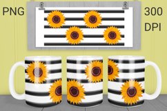 Mug sublimation sunflower wrap 15 Oz and 11 Oz Product Image 1