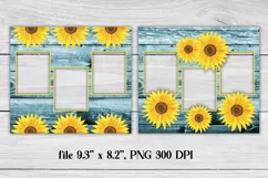 Photo tumbler sunflower | Photo frame sublimation Product Image 2