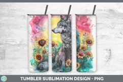 GorgeousSunflower Pink Teal Tumbler design.