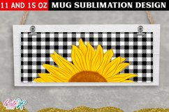 Sunflower mug design 