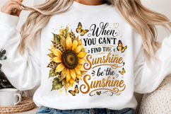 Sunflower Sublimation PNG Product Image 3
