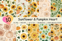 sunflower pumpkin heart, fall love symbol, cheerful harvest design, positive autumn art, friendship gift pattern, thanksgiving love art, harvest joy design, gratitude theme paper, happy fall pattern, joyful autumn background