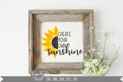 Create your own sunshine, Farmhouse svg Product Image 1