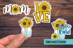 Sunflower PNG Sticker Pack Product Image 1