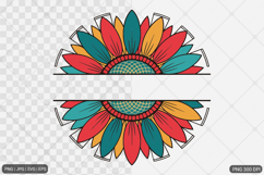 Sunflower Sublimation SVG PNG Bundle Product Image 12