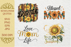 4 Sunflower Inspirational Quotes Product Image 1
