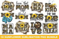 Sunflower Sublimation Bundle- High-Quality 300 DPI Product Image 1