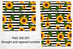 Tumbler sublimation sunflower wrap 20 Oz Product Image 2