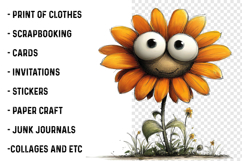 Sunflower Summer Clipart Product Image 2