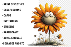 Sunflower Summer Clipart Product Image 2