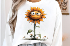 Sunflower Summer Clipart Product Image 3