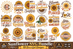 Sunflower Svg Bundle Product Image 1