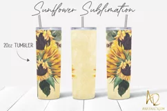 Sunflower Sublimation | 11oz Mug & 20oz Tumbler set Product Image 3