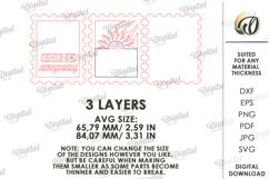 Sunflower Tier Tray Decor Laser Cut. Home decor SVG Product Image 2