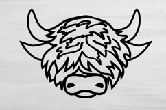 Farmhouse SVG Design. Highland Cow SVG. Farm House Sign. Product Image 2