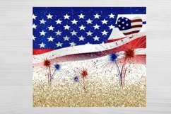 Patriotic Sublimation Tumbler. Patriotic Tumbler Png. Product Image 2