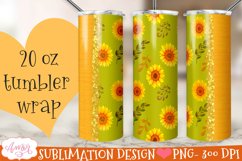 seamless floral design for 20oz tumblers