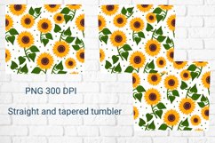 Tumbler sublimation sunflower wrap 20 Oz Product Image 2