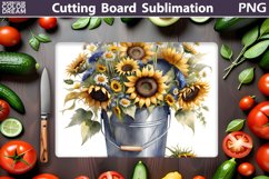 Sunflowers Cutting Board | Kitchen Cutting Board Product Image 1