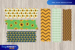 Sunflowers Patterned Tape Product Image 1