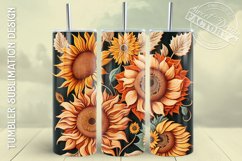 3D tumbler wrap BUNDLE, 3D flowers tumbler design Product Image 9