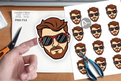 Sunglasses Sticker Product Image 1