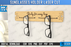 Glasses Holder Laser Cut | Eyeglass Stand |Sunglasses Holder Product Image 1