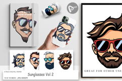 Digital Paper Sunglasses Product Image 1