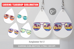 Earring Sunglasses Product Image 1