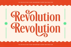 Sunkis Display - Groovy Serif Display Font Product Image 2