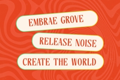 Sunkis Display - Groovy Serif Display Font Product Image 3