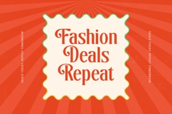 Sunkis Display - Groovy Serif Display Font Product Image 10