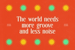 Sunkis Display - Groovy Serif Display Font Product Image 14