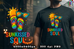 Sunkissed Soul PNG Design