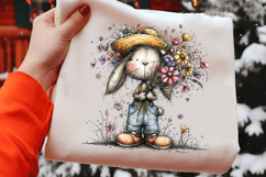Sunny Meadow Bunny Clipart Product Image 2