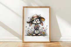 Sunny Meadow Bunny Clipart Product Image 3